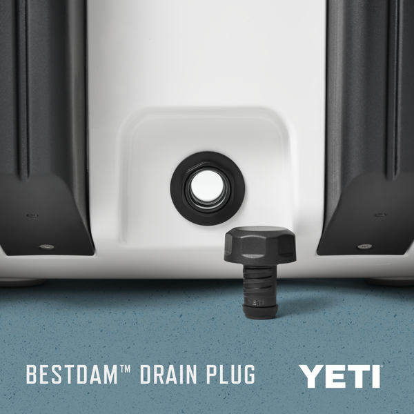 Leakproof when closed and fast draining when removed.